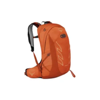 OSPREY Nylon Outdoor Mountaineering Bag, Backpack Regular Unisex Coral Orange