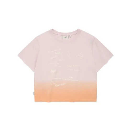 COVERNAT T-Shirts Women's Light Pink