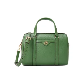 MICHAEL KORS Travel Leather Boston Cylinder Bag Handbag Small Size Women's Multicolor