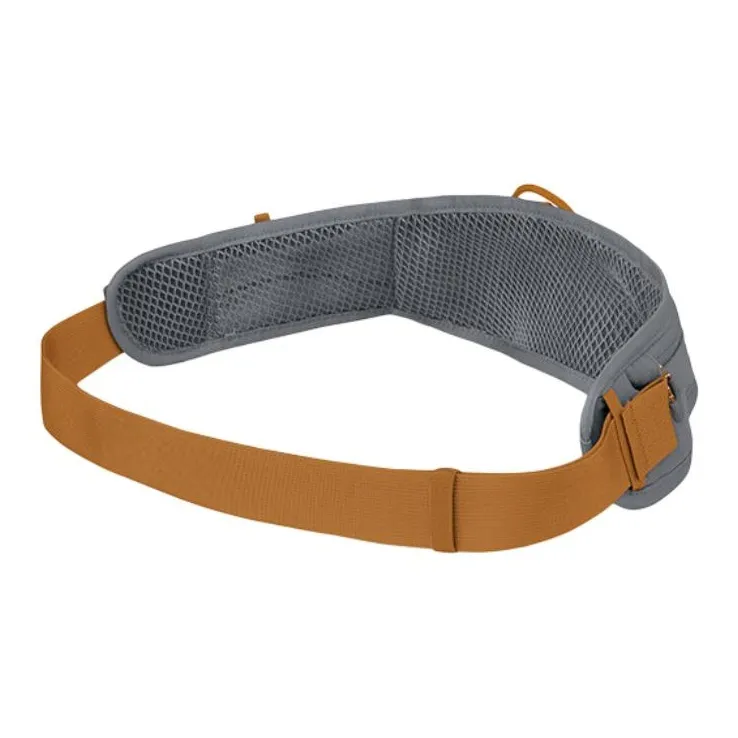 OSPREY Recycled Nylon Sling Bag, Fanny Pack Regular Unisex Gray & Orange-2
