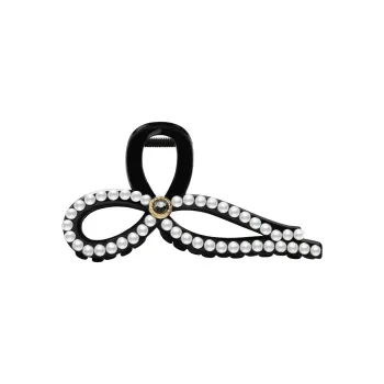 ROYALSASA Acrylic, Faux Pearl Hair Clips Women's