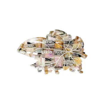 LIKIO Acetate Plate Hair Clips Women's