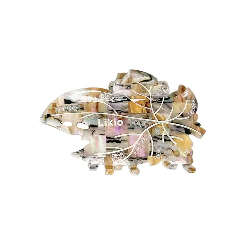 LIKIO Acetate Plate Hair Clips Women's-0