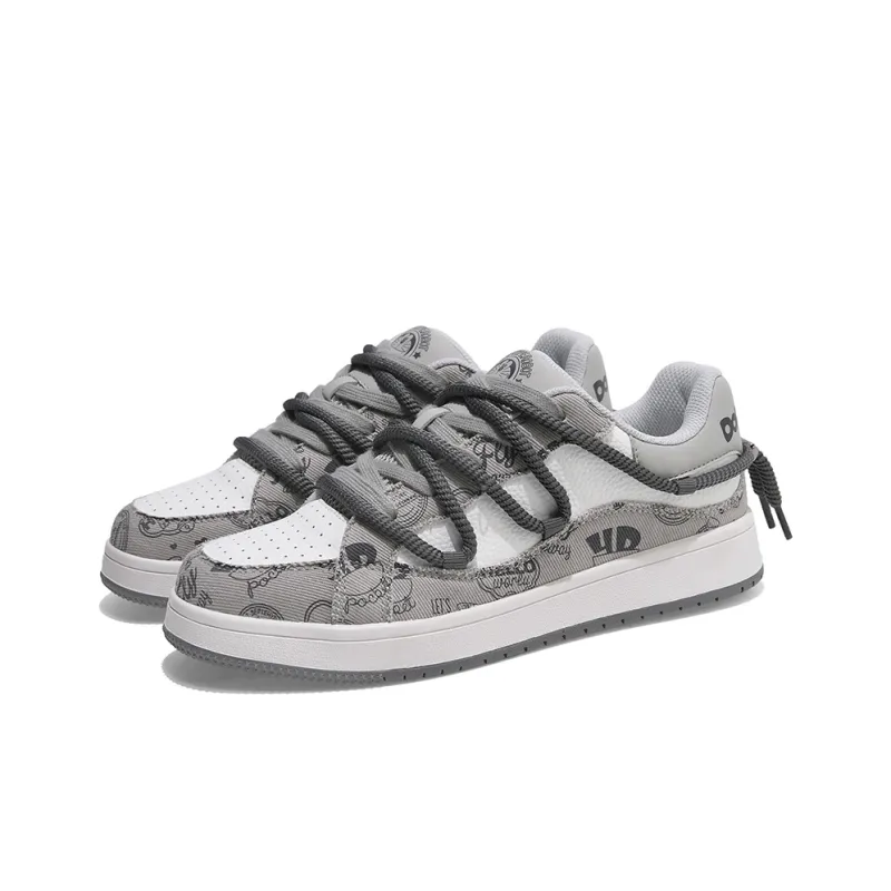 DoraemonA Box Limited Edition Puffy Shoes Low-Top Skateboard Shoes Unisex-141