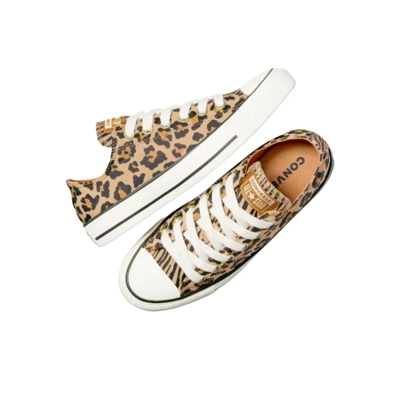Converse Chuck Taylor All Star Leopard 'Yellow Black White' Women's-3