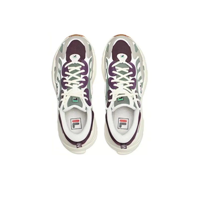 FILA Keppler Cushioning Anti-Slip And Wear-Resistant Low-Top Casual Shoes Women's Gray-2