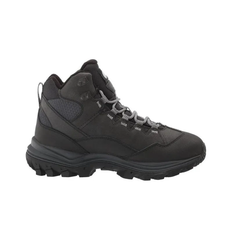 MERRELL Thermo Cushioning Anti-Slip And Wear-Resistant High-Top Hiking Shoes Women's Black Gray Color-1