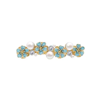 ROYALSASA Hair Clips Women's Blue HFS201036