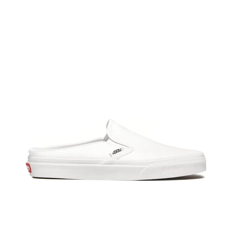 Vans Classic Slip On Mule White-1