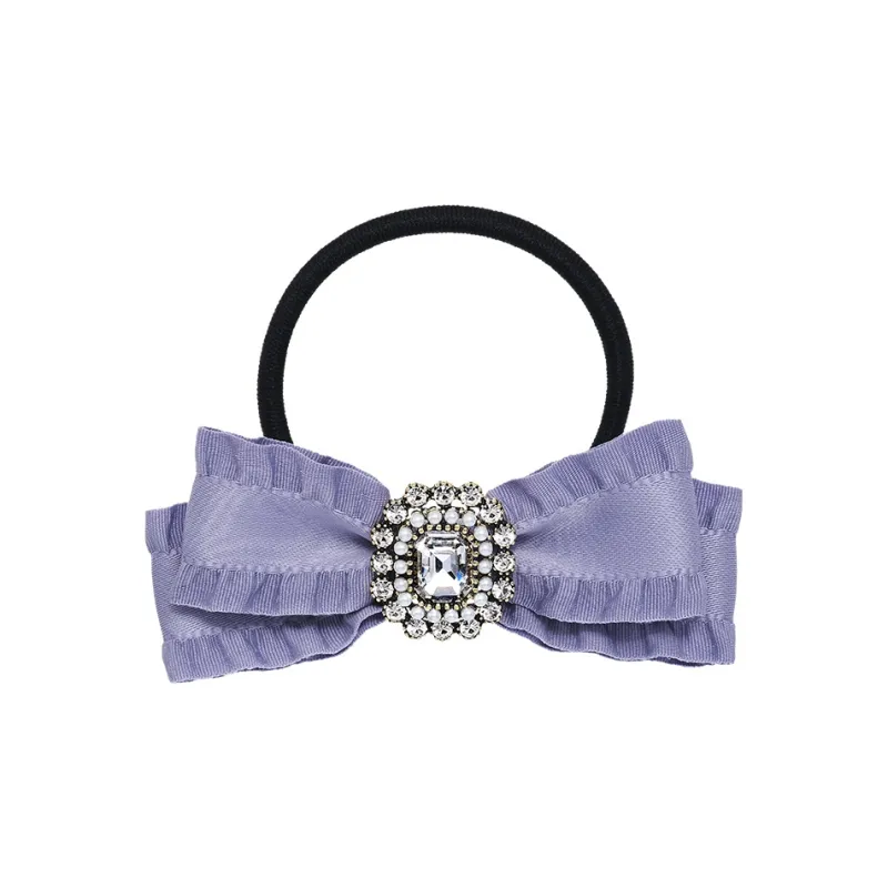 ROYALSASA Polyester Faux Crystal Hair Tie Women's-1