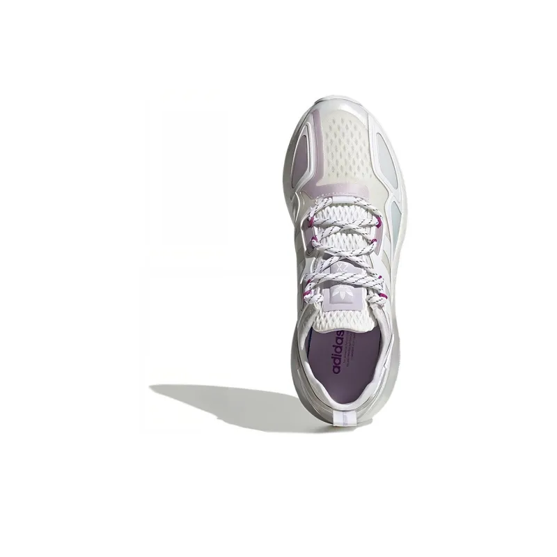 Adidas Zx 2K Boost White Purple Tint Women's-4