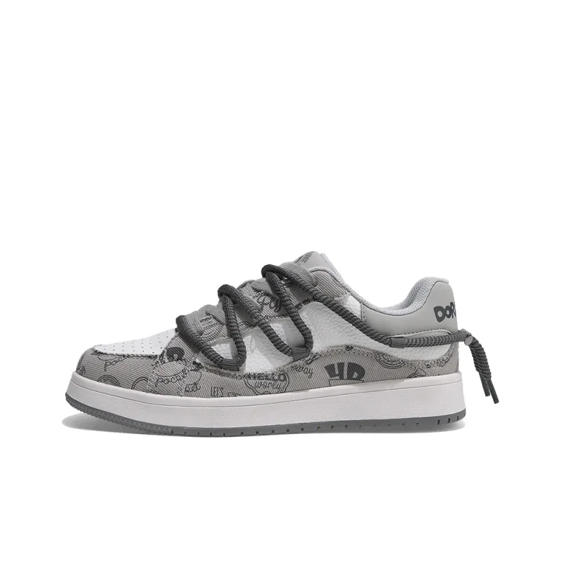 DoraemonA Box Limited Edition Puffy Shoes Low-Top Skateboard Shoes Unisex-140
