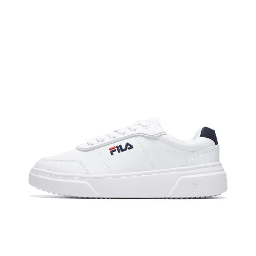 FILA Heritage-FHT Skateboard Shoes Women's Low-Top White/Blue