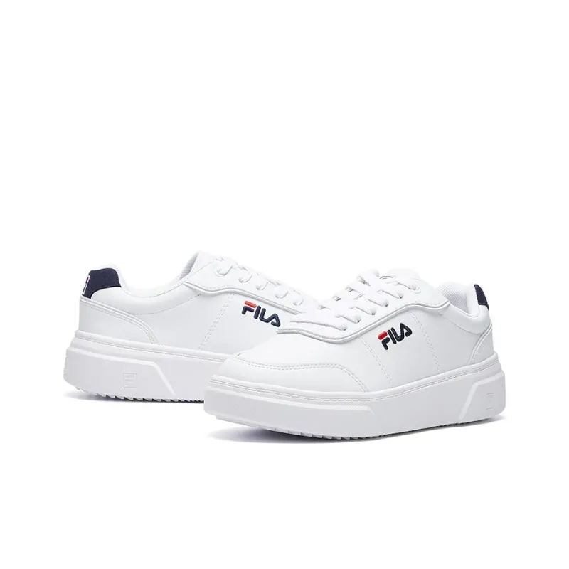 FILA Heritage FHT Series Fashion Shoes Gs White/Blue Women's-3