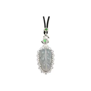 Gifts Chalcedony Jade Necklaces Unisex