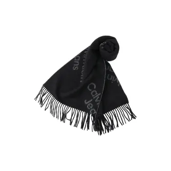 CK/Calvin Klein Knit Scarves Women's Black
