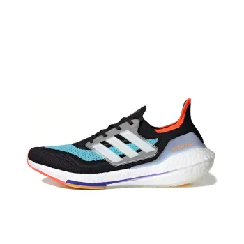 Adidas Ultra Boost 21 Black Pulse Aqua