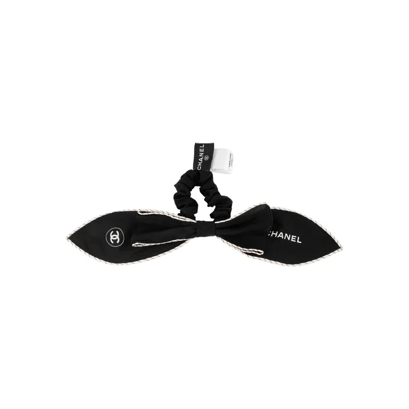 CHANEL Hair Ties Women's Black-1