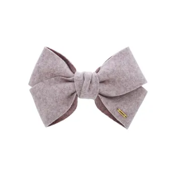ROYALSASA Cotton-Linen Blend Alloy Bottom Clip Hair Clips Women's