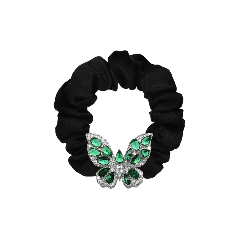 ROYALSASA Polyester, Faux Crystal Hair Tie Women's-0