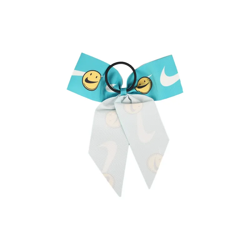 Nike Hair Ties Women's Blue With White Lettering-1