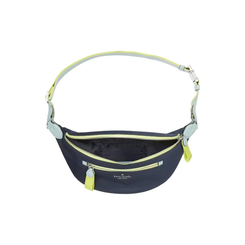 Kate Spade Recycled Nylon Fanny Pack Women's Blue Multicolor-3
