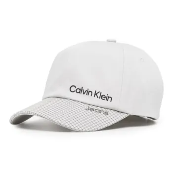 CK/Calvin Klein Recycled Polyester Baseball Caps Kids' White