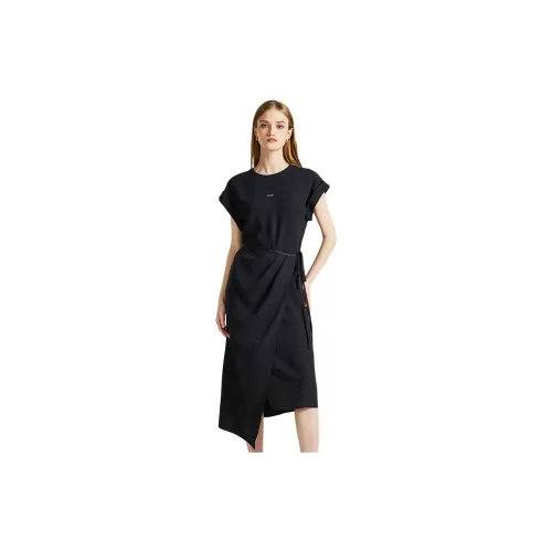 NINI WEST Short-Sleeved Dresses Women's Black