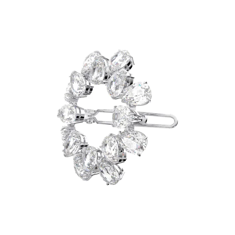 Swarovski Hair Clips Women's Silver-1