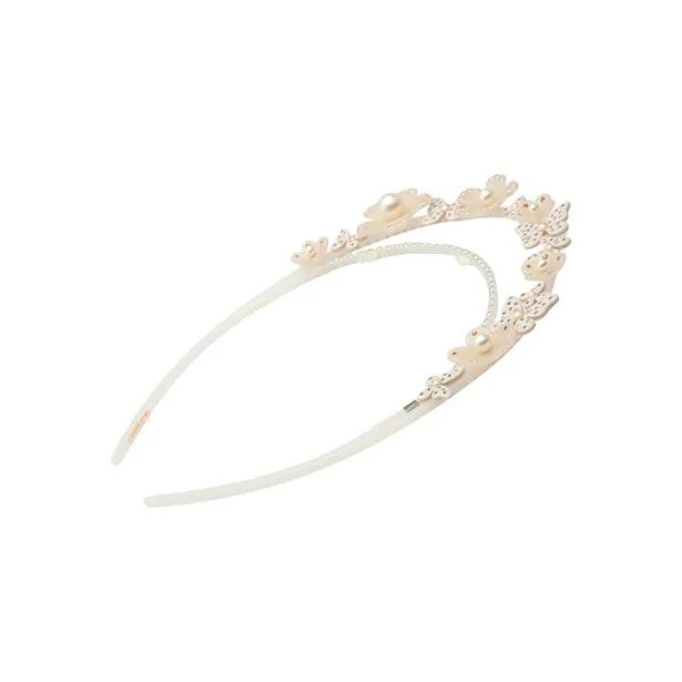 ALEXANDRE DE PARIS Acetate Plate Honor Flower Headband Hair Accessory Women's-1