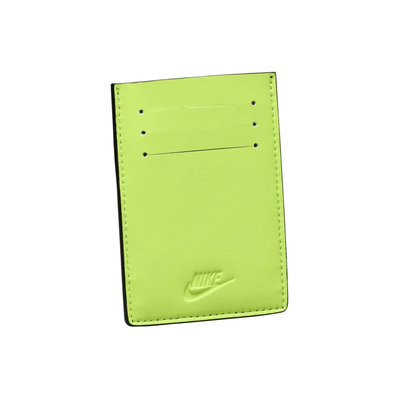 Nike Polyurethane With Nylon Card Holder Card Holder Regular Unisex Black White Green-1