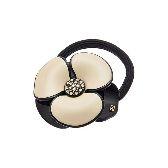 ALEXANDRE DE PARIS Classic Camellia Tail Circle Hair Accessories Headwear Women's-1