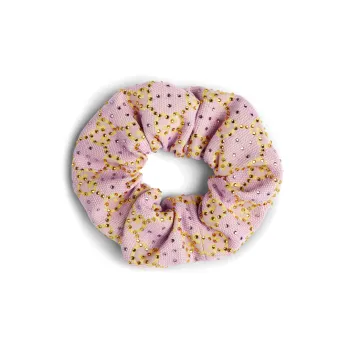 GUCCI Canvas Hair Ties Women's Pink