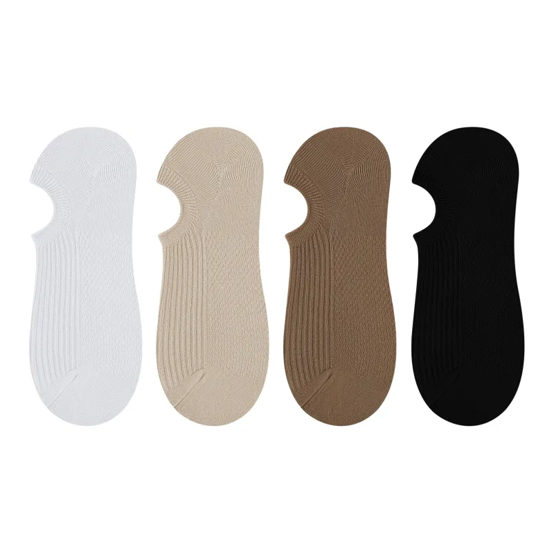 XXLLG No Show Socks Men's 4 Pack-4