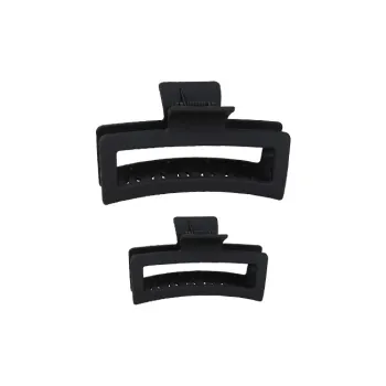 Left Europe Hair Clips Women's Black
