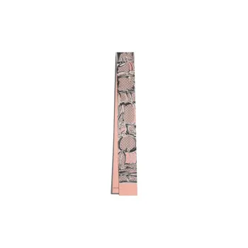 LOUIS VUITTON Silk Hair Bands Unisex Cherry Blossom Pink