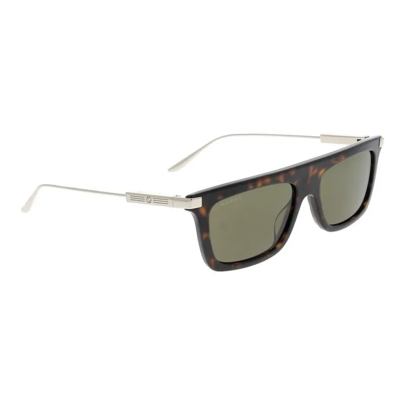 GUCCI Tortoiseshell Rectangle frame Sunglasses-1