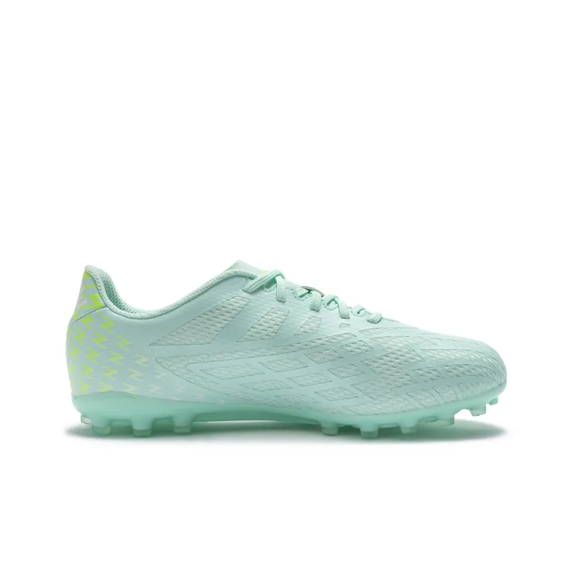KELME Glimpse MG Rubber Short Studs Slip Resistant Breathable Coverage Support Soccer Shoes Unisex Green-1