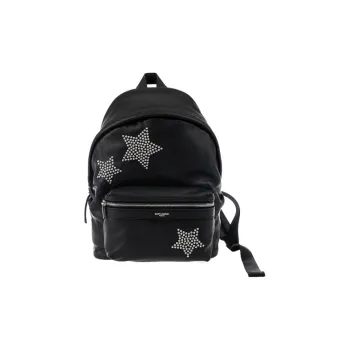 SAINT LAURENT Artificial Leather Backpack Women's Black