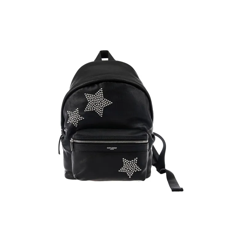 SAINT LAURENT Artificial Leather Backpack Women's Black-0