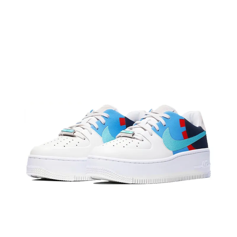 Nike Air Force 1 Low Sage White Light Blue Women's-2