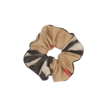 Burberry Check pattern Cashmere Scrunchie
