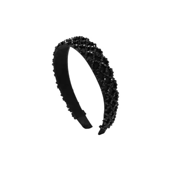ROYALSASA Artificial Crystal Headbands Women's