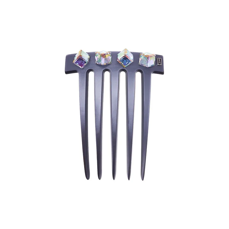 ALEXANDRE DE PARIS Acetate Material Pixel Hair Comb Hair Accessory Headpiece Women's-0