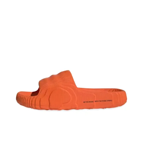 Adidas Adilette 22 Slides Orange Core Black