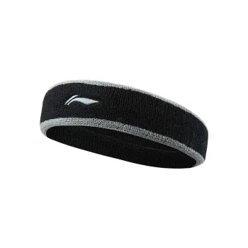 LiNing Hair Band Unisex Black Gray Color