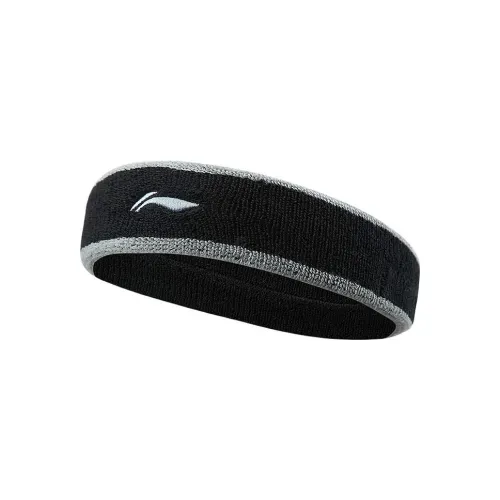 LINING Hair Bands Unisex Black Gray