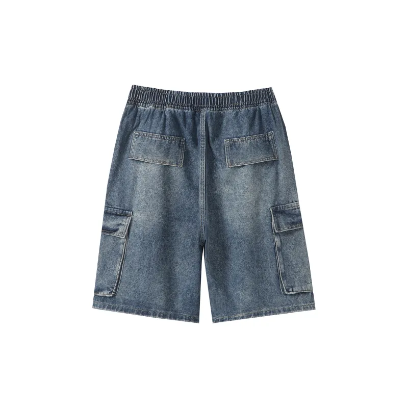 R.super SS24 Denim Shorts Unisex-1