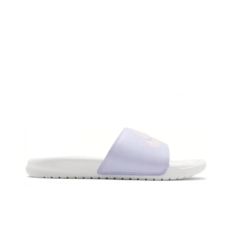 Nike Benassi Jdi Slides 'Ghost Barely Rose' Women's-1