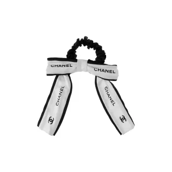 CHANEL Silk Twill Hair Accessory